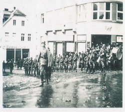 German Troops march into czechoslovakia